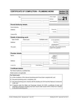 TAS Form 21 form
