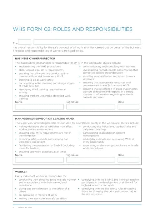 NSW WHS Roles PDF preview